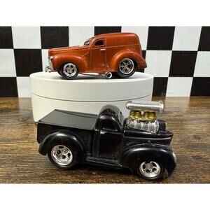 Muscle Machines Lot of 2 - Willy’s Gasser Ford Delivery Sedan